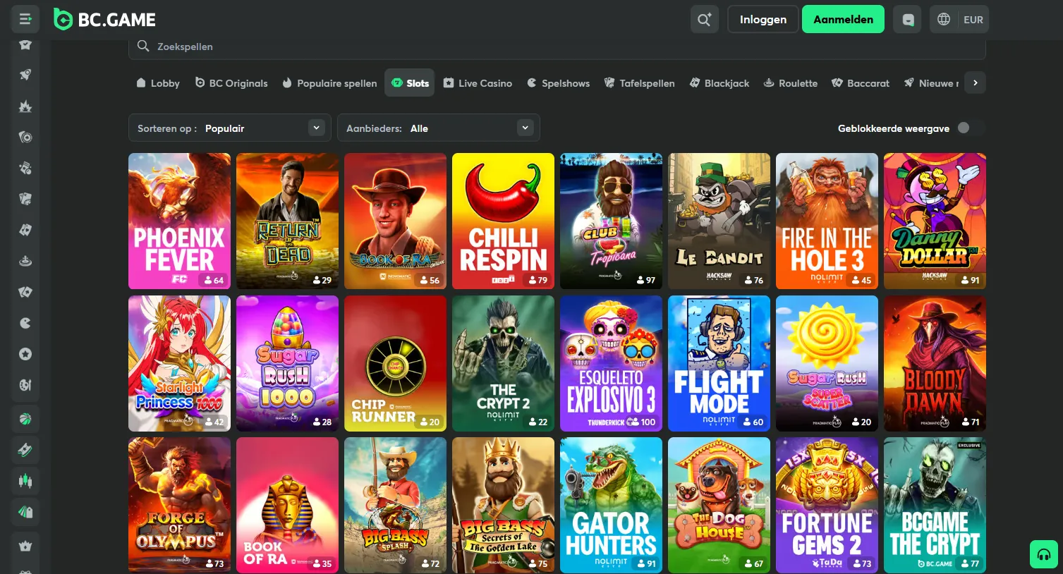 Spellen voor inzetten in casino zonder CRUKS 10 euros – 4.301 lezersrecensies